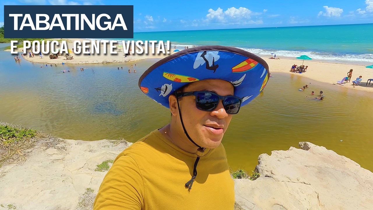 O MOTIVO DA PRAIA DE TABATINGA TER UMA DAS MAIS BELAS PAISAGENS DO BRASIL - R.M JOÃO PESSOA