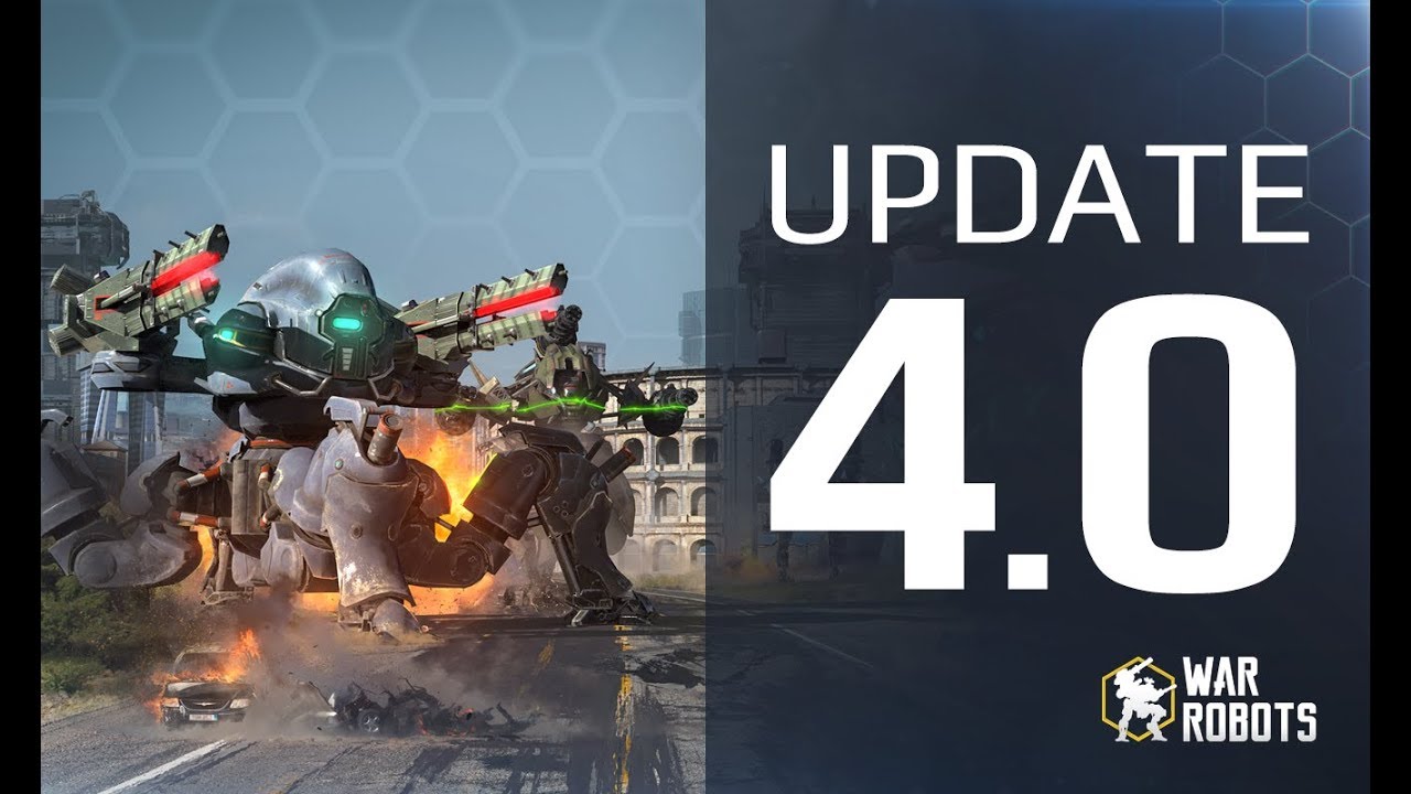 WAR ROBOTS 4.0 🔥 👉 GAME CHANGER WR update 👈 HEALING ROBOTS, new event, map ROME, BOOSTERS & MORE!