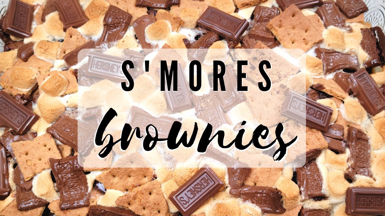 S'mores Brownies || Summer Dessert