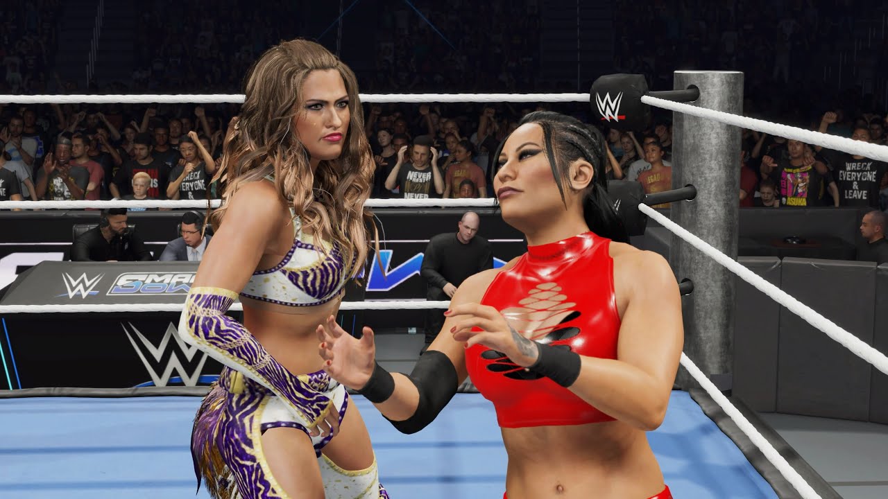 WWE 2K25 - GIULIA VS MICHIN | SmackDown