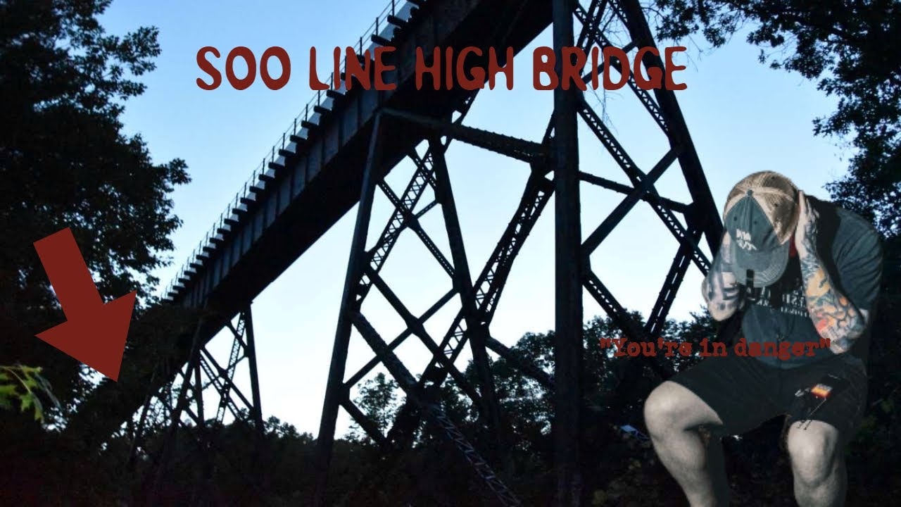 POV: investigating the HAUNTED Soo Line High Bridge