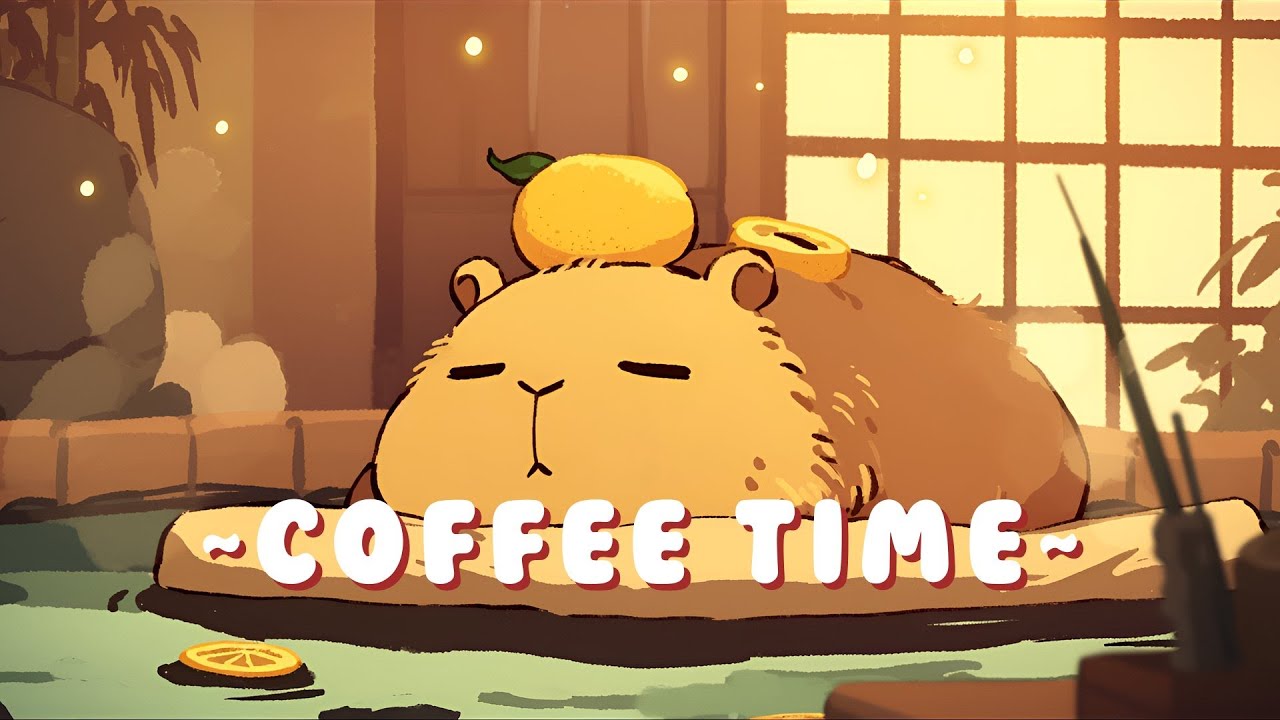 Capybara Lofi Radio - Peaceful Lofi Hip Hop Beats ~ Zen Moments ~ 🦫 🎵 🌙