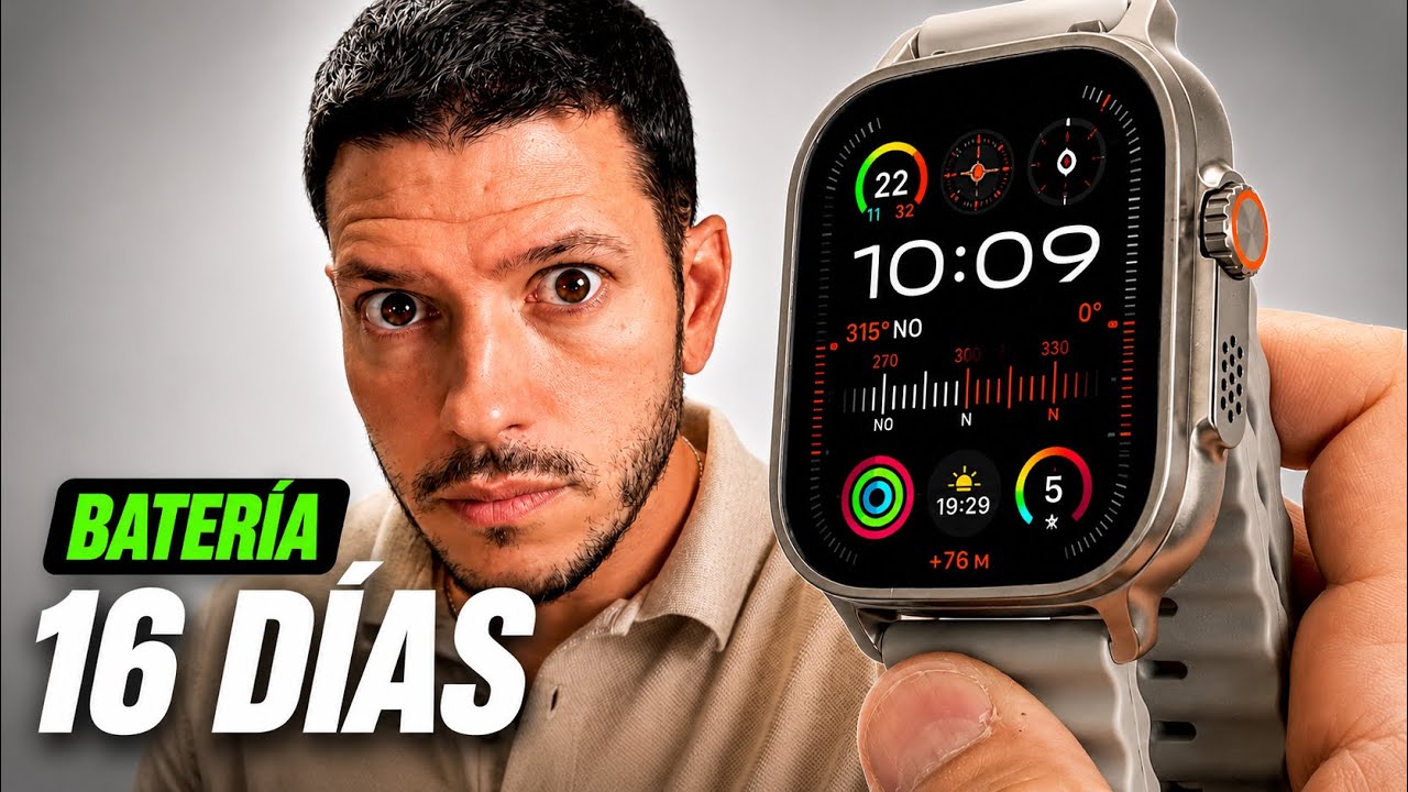 Cuesta 20 veces MENOS que el Apple Watch Ultra &iquest;Vale la pena el Realme Watch 5?