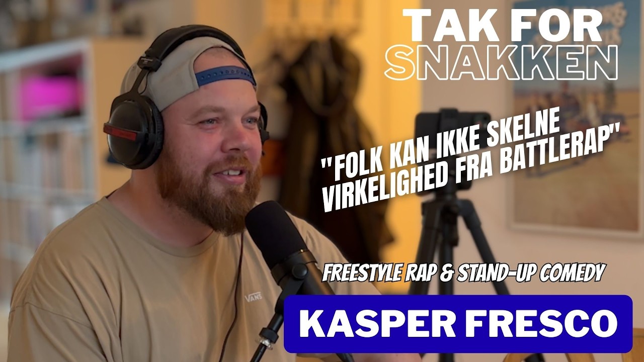 Tak for snakken: Kasper Fresco | Freestyle Rap & Stand-up comedy