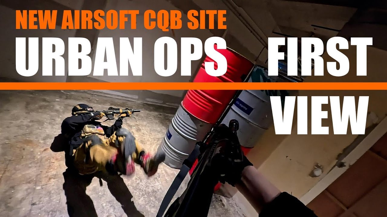 ［新場］沙田新CQB場！Urban Ops 連城廣場 First view of the new Airsoft CQB site in Hong Kong (Salvo MCX GBB)UO0130