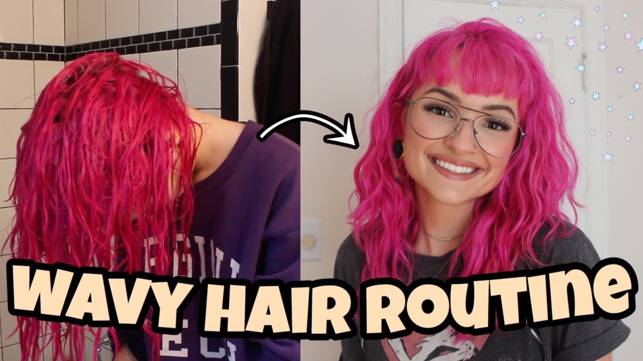 WAVY HAIR ROUTINE | 2a\ 2b hair routine from wet to dry
