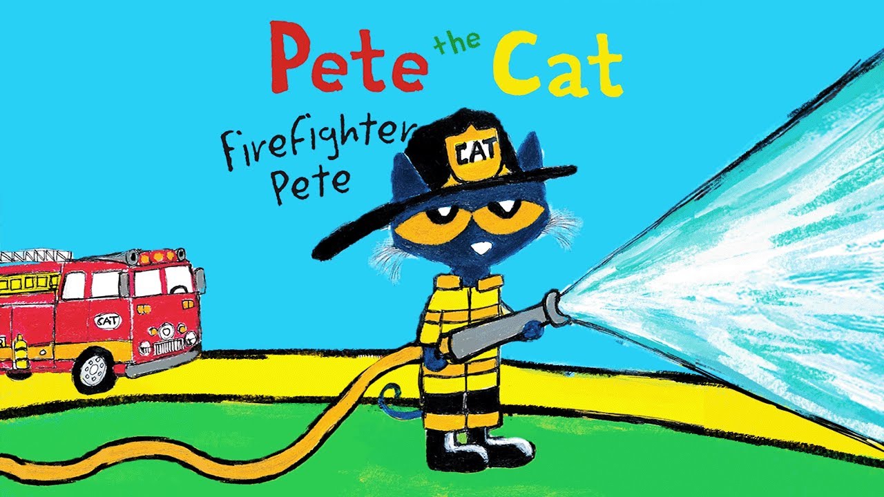 Pete The Cat Firefighter Pete | MyEzyPzy | Read Aloud Story