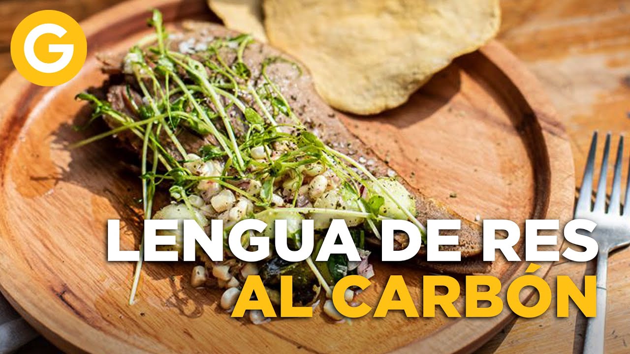 Prepara las brasas para esta LENGUA DE RES AL CARBON 🔥 de Poncho Cadena | El Gourmet