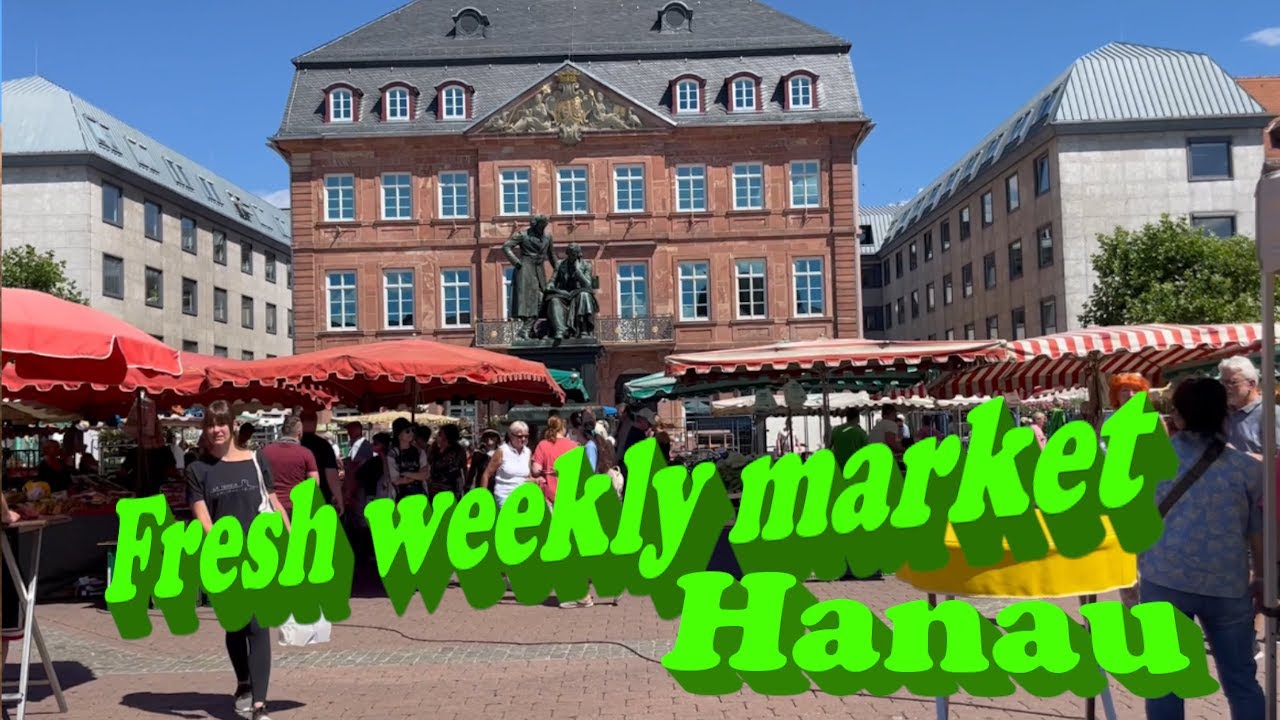 Wochenmarkt Hanau | Hanau Weekly Market | Fresh Market | Frischmarkt