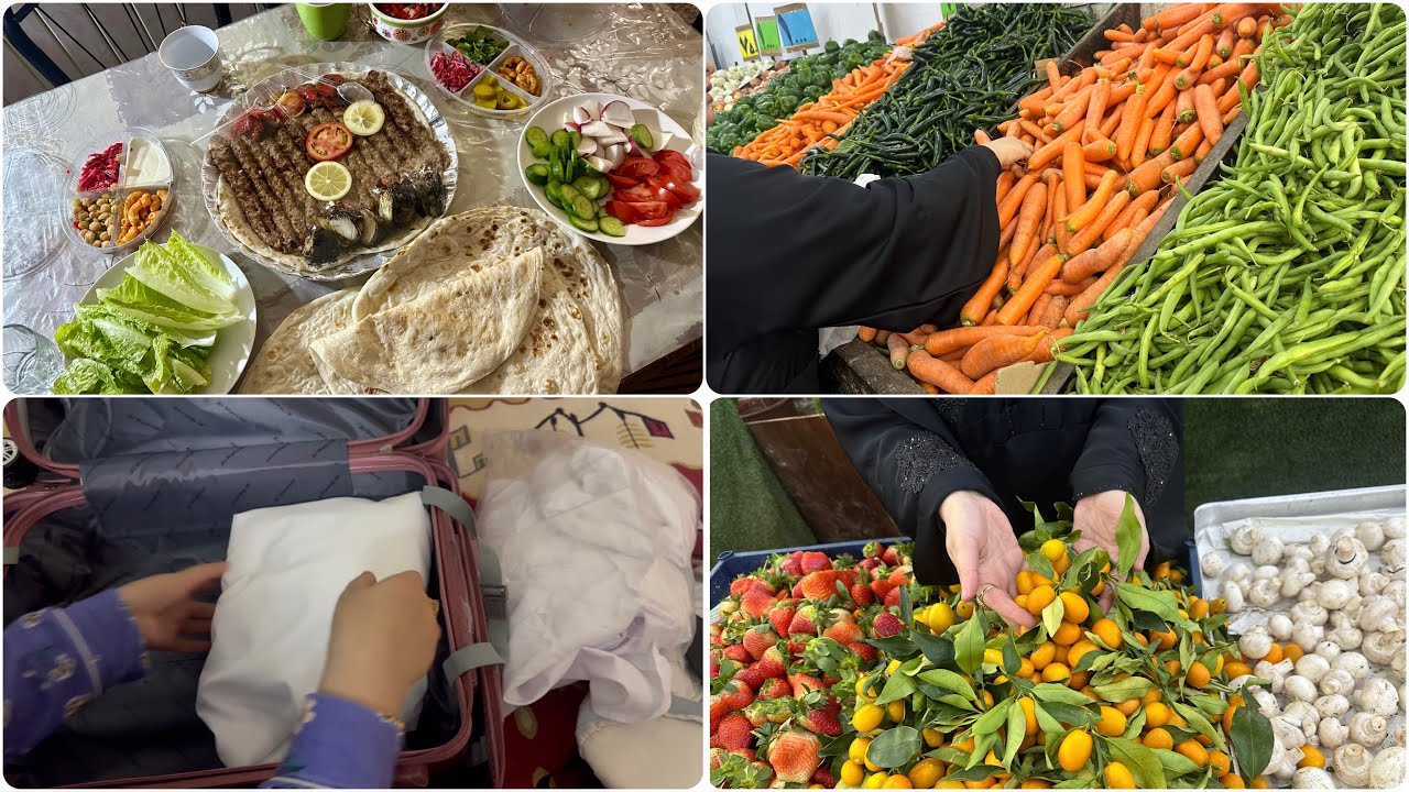 حضرت حقيبة العمرة لامي 🕋  ونظفنا البيت واتسوقنا روتين ممتع من بيت اهلي