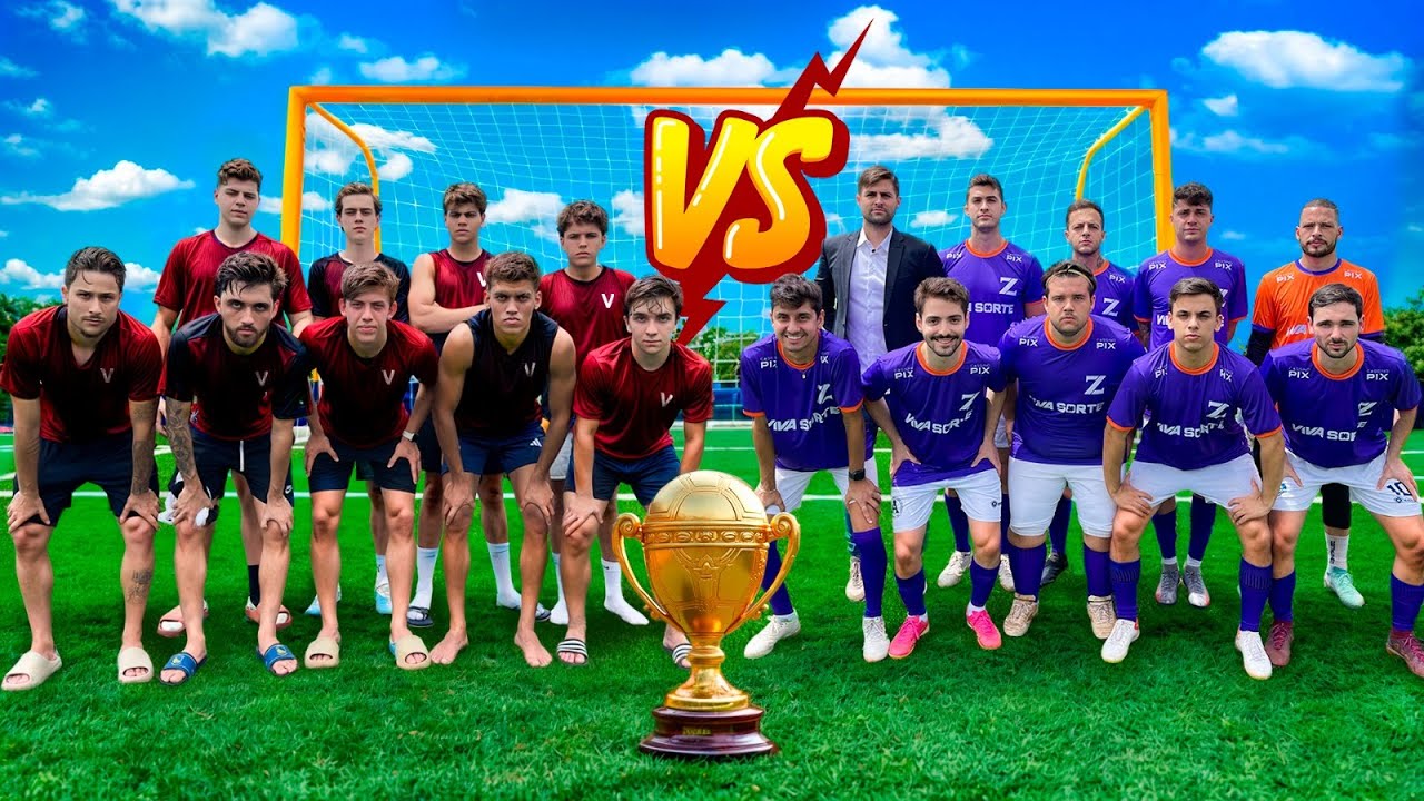 REZENHANDO VS FC DOS CRIA!! (JOGO REAL)