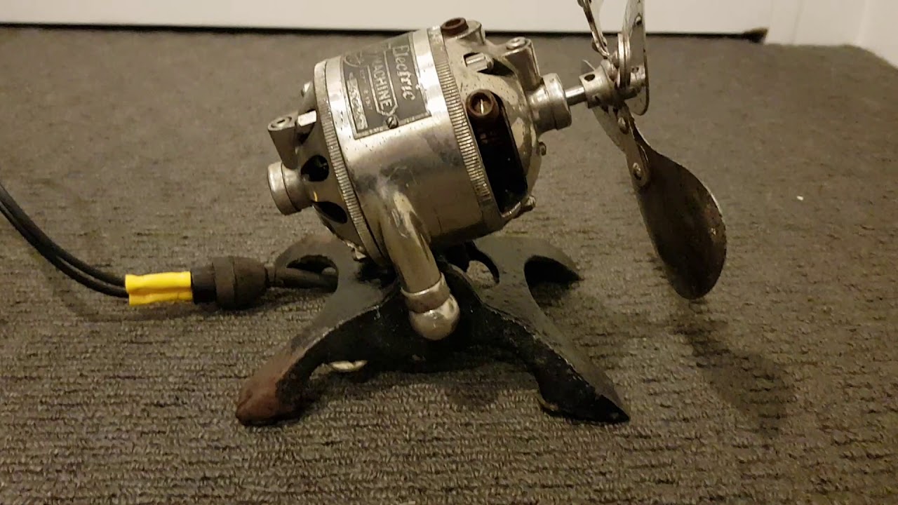 1920 Western Electric sewing machine motor fan