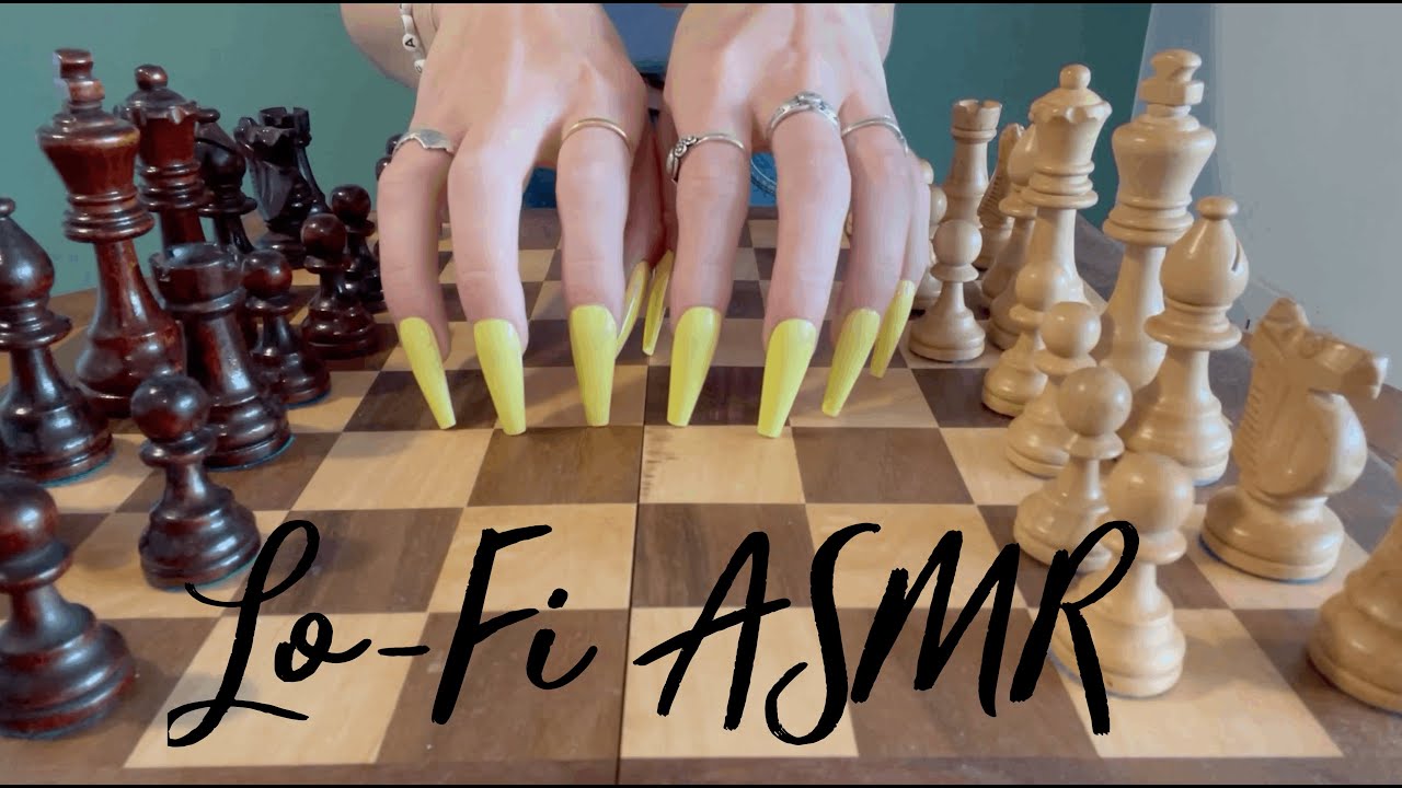 LO-FI ASMR on TINGLY surfaces, FLOOR, FABRIC, CHESS & MORE! Fast Tapping & Scratching