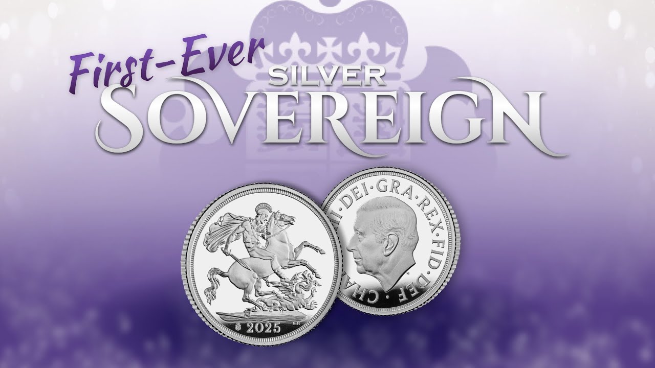 The First Silver Sovereign in Over 536 Years | .999 Fine Silver with Shield Privy