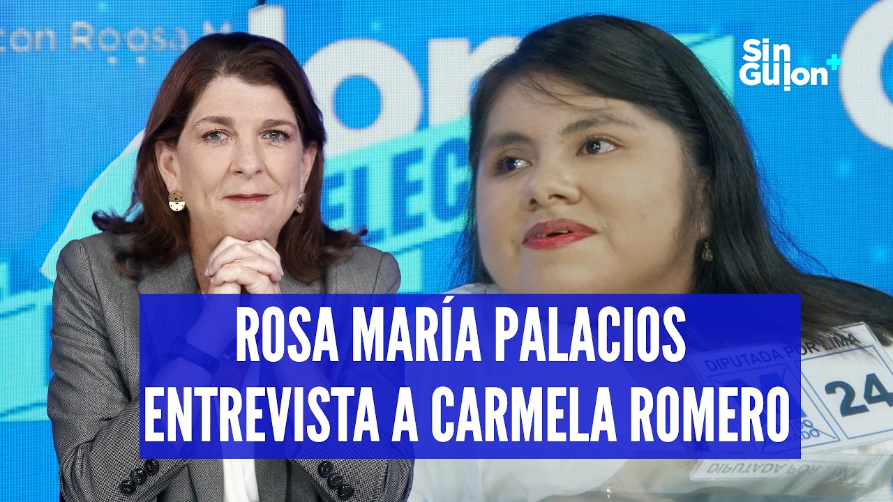 ROSA MARÍA PALACIOS entrevista a CARMELA ROMERO del PARTIDO MORADO