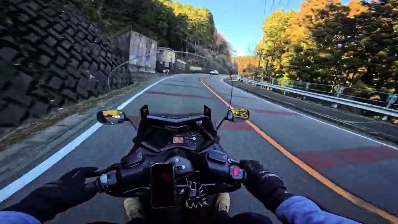 TMAX530 宮ヶ瀬お散歩。