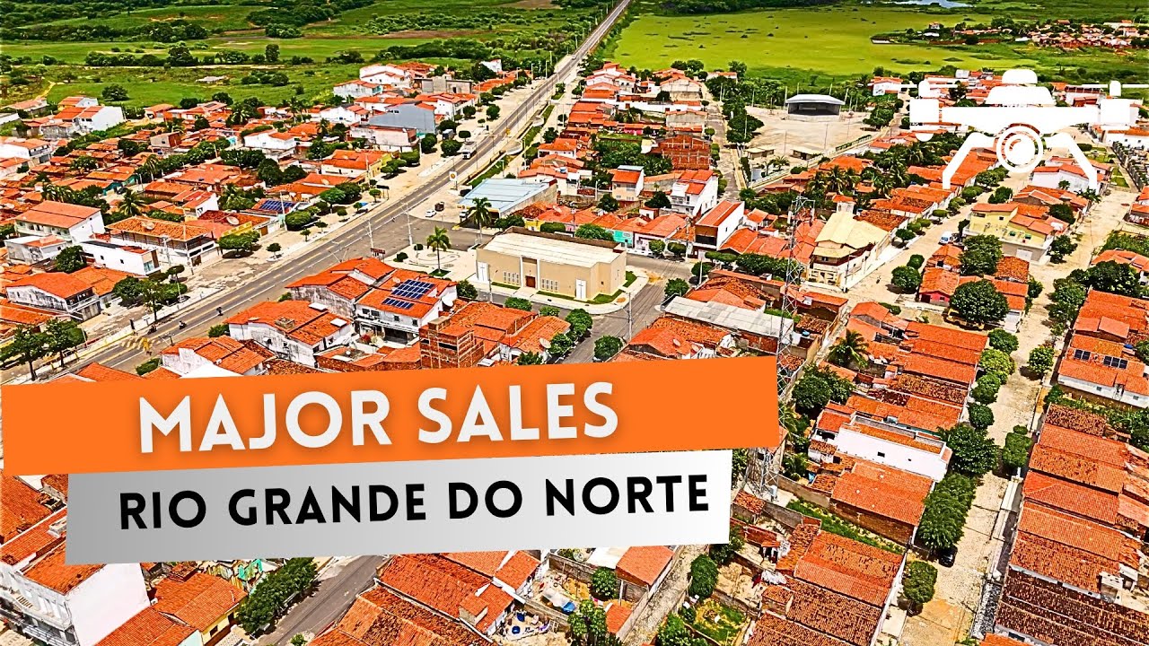 Imagens Aéreas de Major Sales, no Rio Grande do Norte