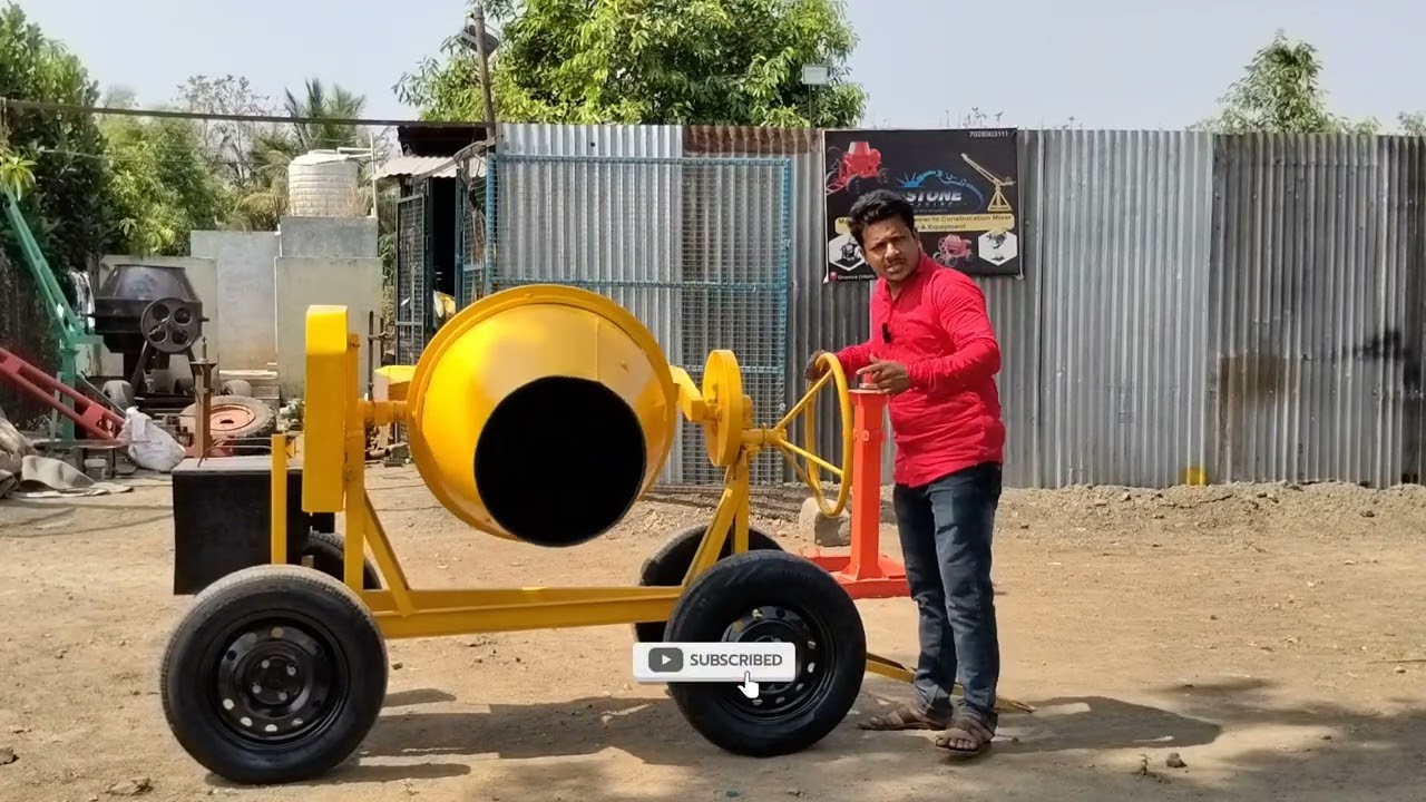 360 litter Electric Concrete Mixer Machine #trending #youtubevideo #youtube #video #work #like #love