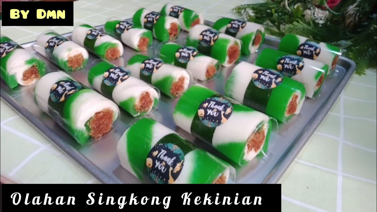 GAK NYANGKA CUMA OLAHAN SINGKONG JADI KUE SECANTIK INI, Enak & Legit ~ @Dapur Mama Ninda