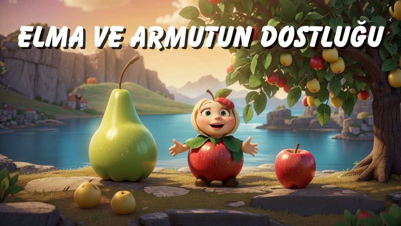 Elma ve Armutun Dostluğu &Ccedil;ocuk Masalı. #Masal #&ccedil;ocukhikayeleri #cocukmasallari #Elma #armut