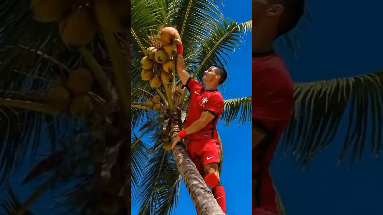 Ronaldo & Meesi Pranked Neymar & mbappe 🥥🌴