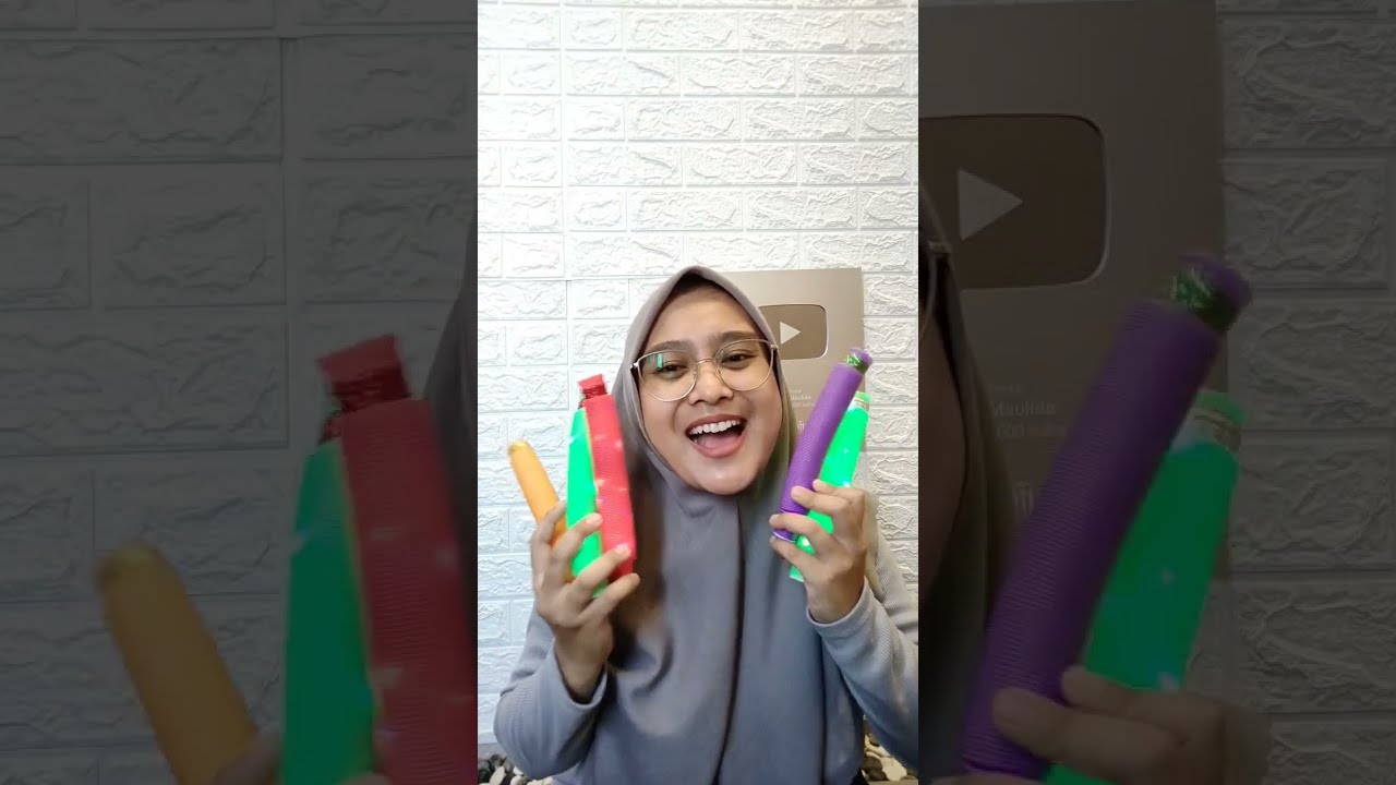 Bikin Berbagai Bentuk Dari Pop Light #short #shortsvideo #poplight #viral #mainananak