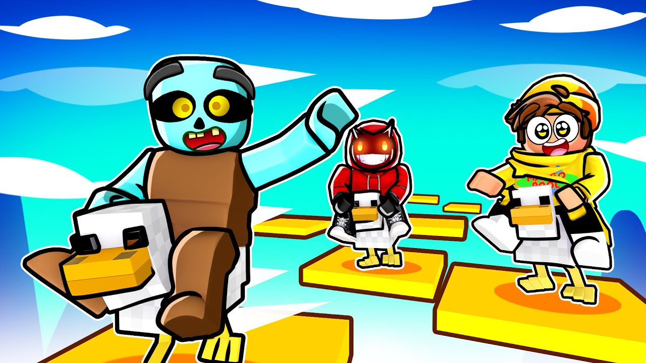 Roblox CHICKEN JOCKEY Obby...