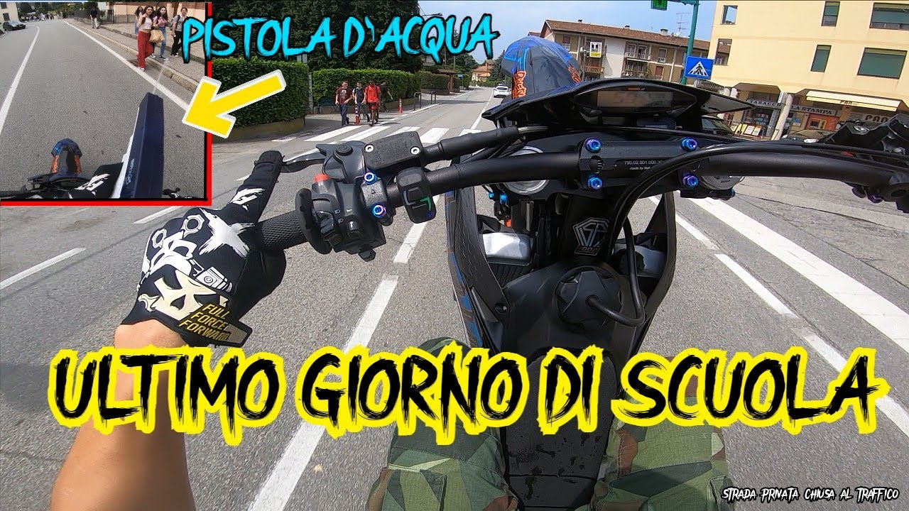 ULTIMO GIORNO DI SCUOLA!! 🤯🚨🤤 (ktm smr 2023🔥)