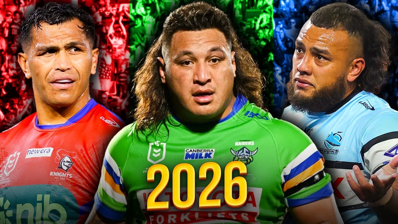 Самые крупные игроки NRL из всех команд (2026)