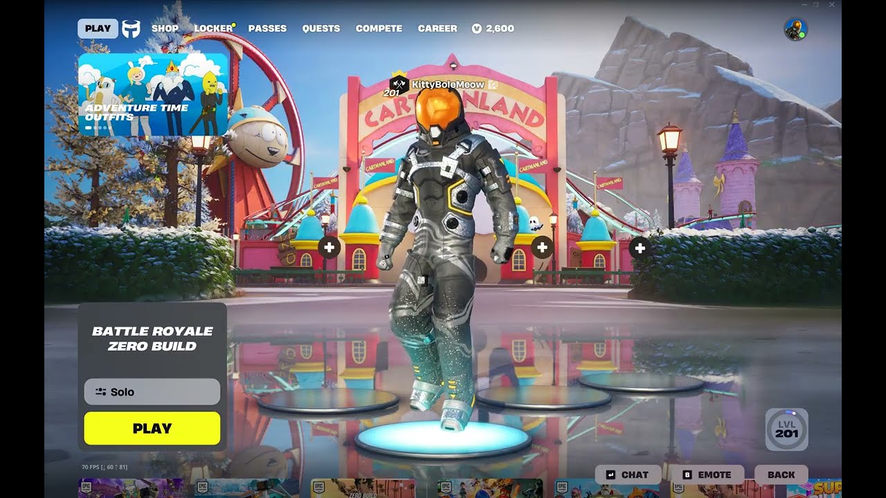 Claiming The Full Chapter 7 Season 1 Battlepass on my Alt Account