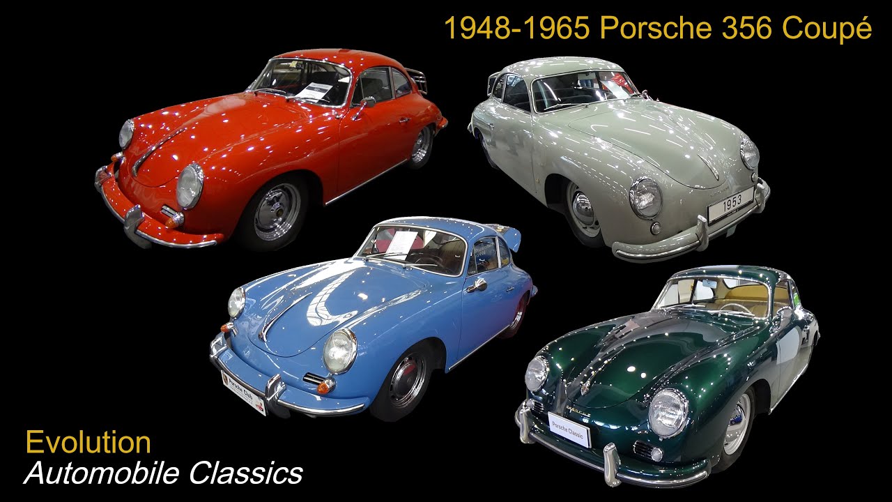 1948 - 1965 Porsche 356 Coupe Evolution