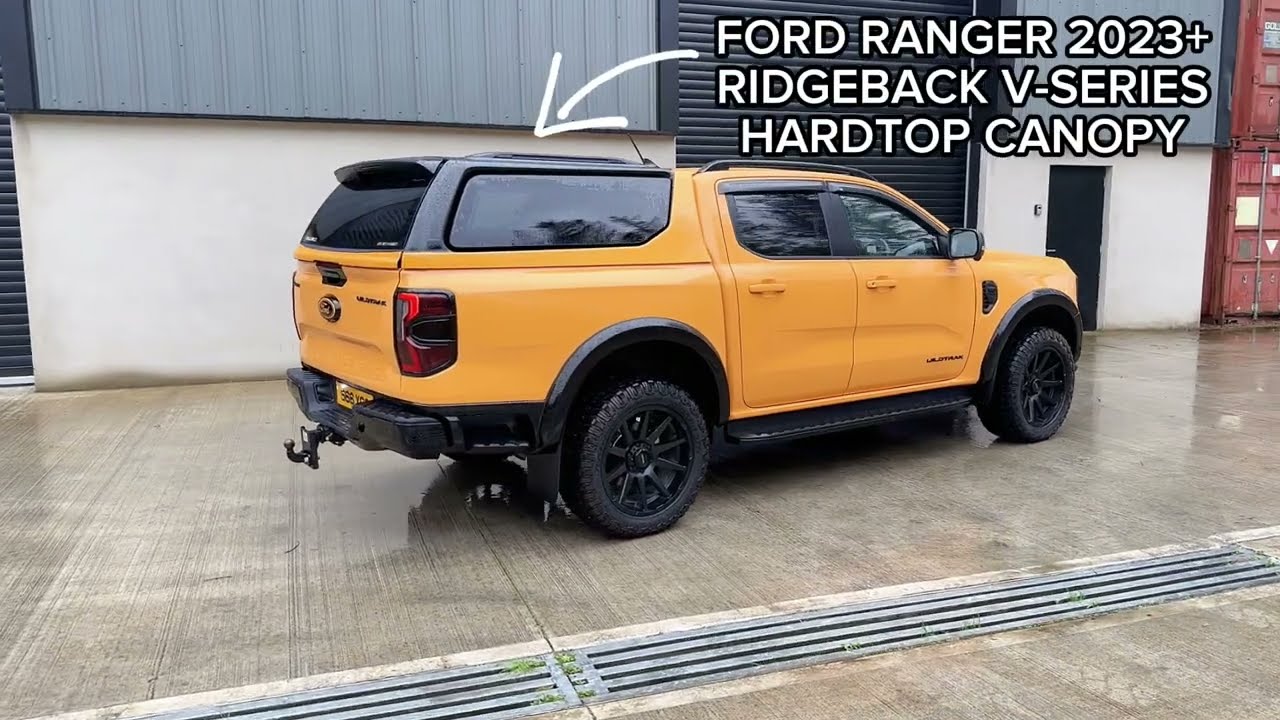 The Brand New Ford Ranger 2023+ Double Cab Ridgeback V-Series Hard Top Canopy is here!!