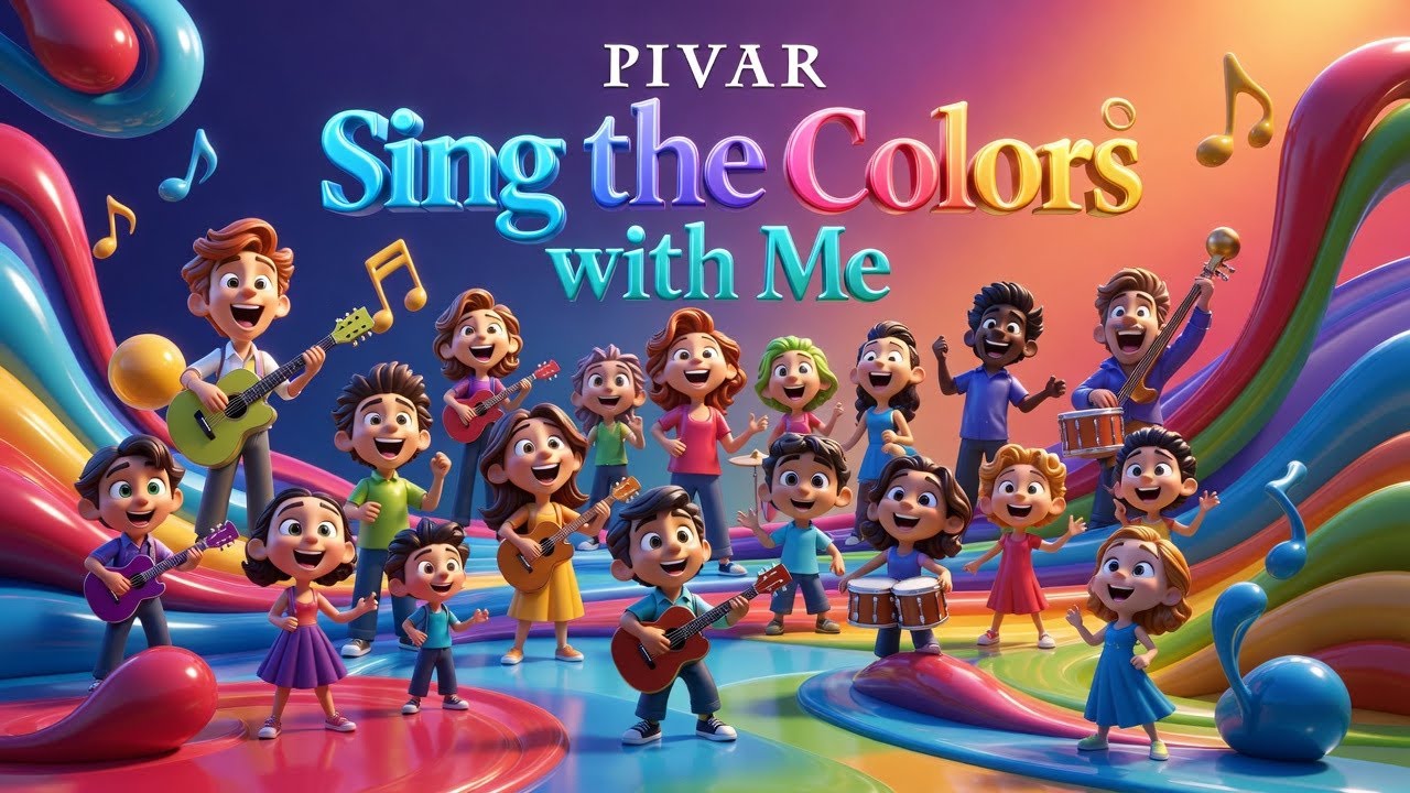🎵 “Sing the Colors with Me” 🎵 | Sing Along & Learn /Colors Learn Colors in English | Fun Kids Song