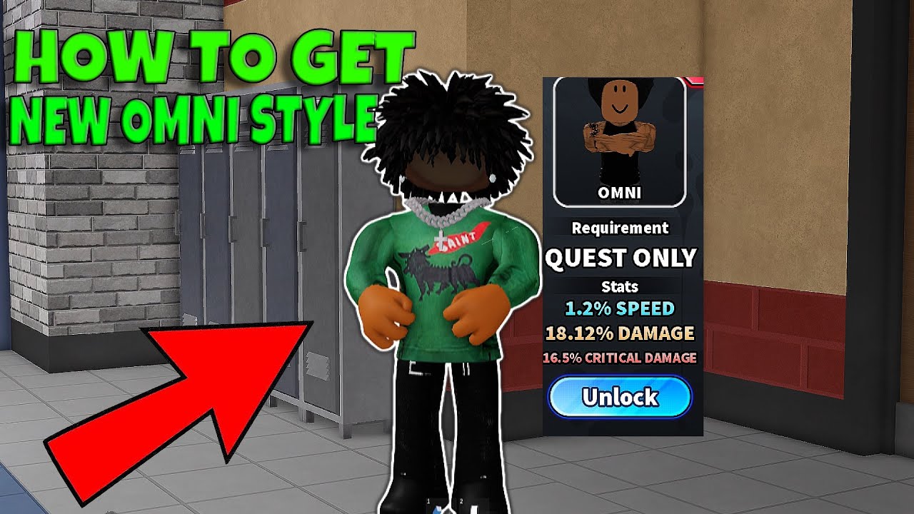 КАК ПОЛУЧИТЬ НОВЫЙ СТИЛЬ OMNI В ROBLOX БОЙ В ШКОЛЕ..