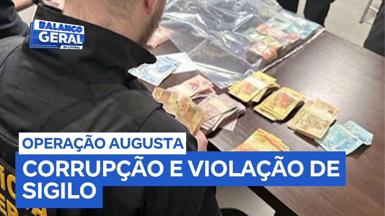 PF realiza operação e prende um policial civil em Praia Grande (SP)