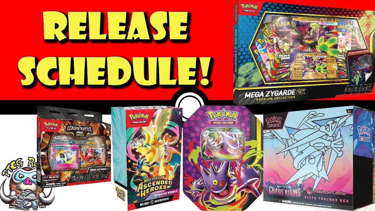 Полное расписание выхода карточной игры Pok&eacute;mon TCG! Масштабное обновление! (Руководство покупате...