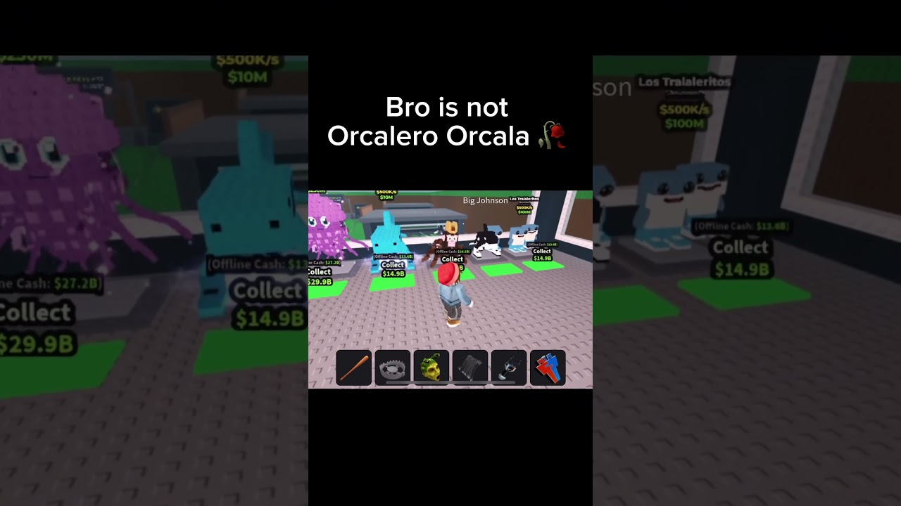 Bro is not Orcalero Orcala 🥀 #fyp #roblox #brainrot #stealabrainrot