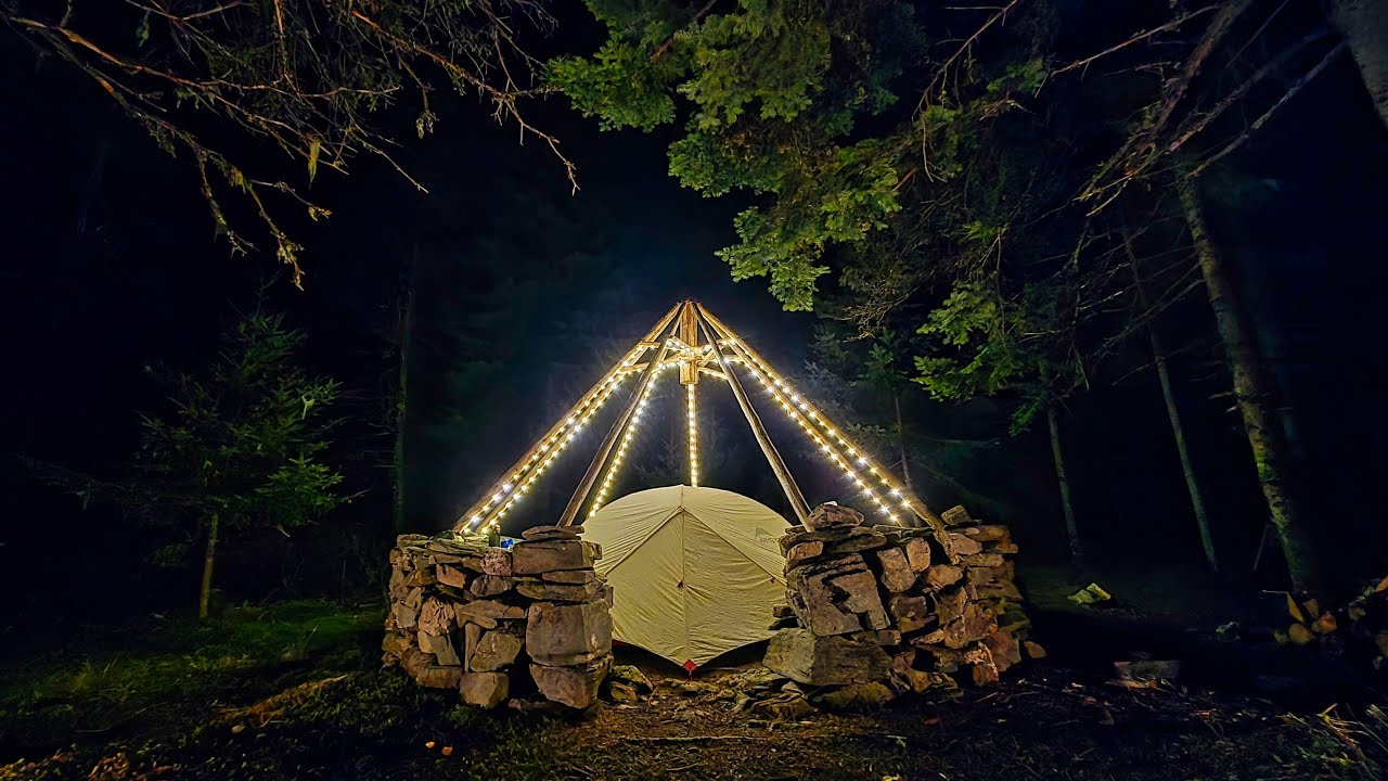 Настало время! Новый сезон в нашем кемпинге Bushcraft.