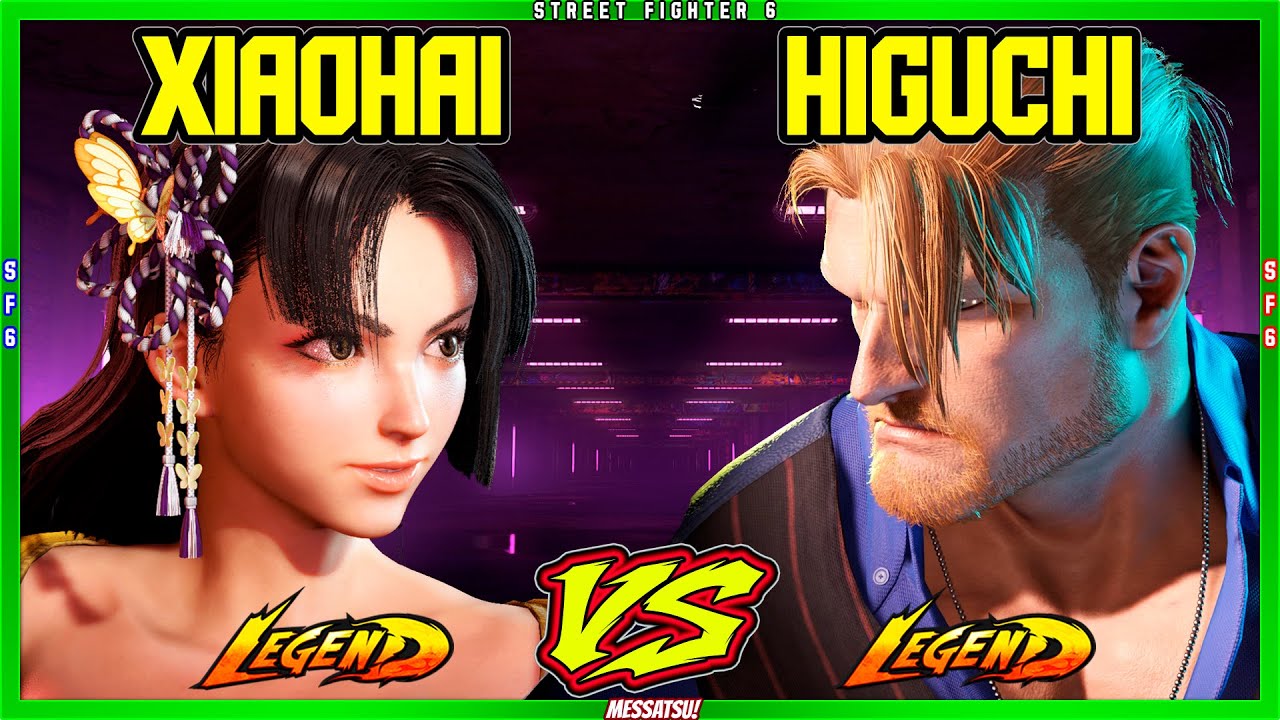 SF6 Xiaohai (Mai) VS Higuchi (Guile)💥Messatsu!💥スト6💥Street fighter 6