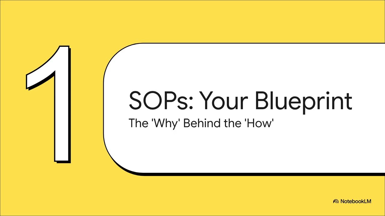 Module 8: GLP – Standard Operating Procedures (SOPs)