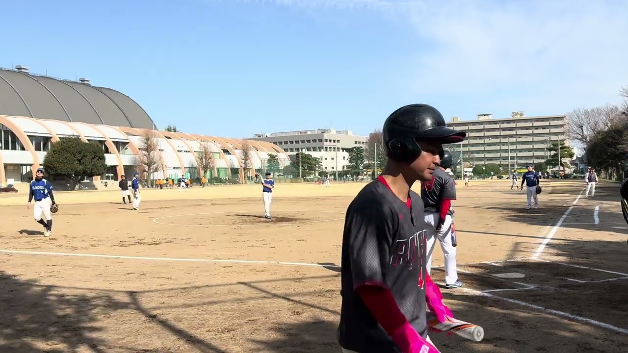 2026/03/01   練習試合　対　クラシック　8対7