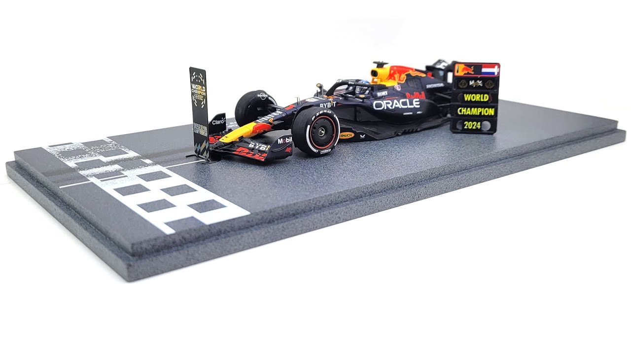 1/43 2024 Max Verstappen World Champion Las Vegas