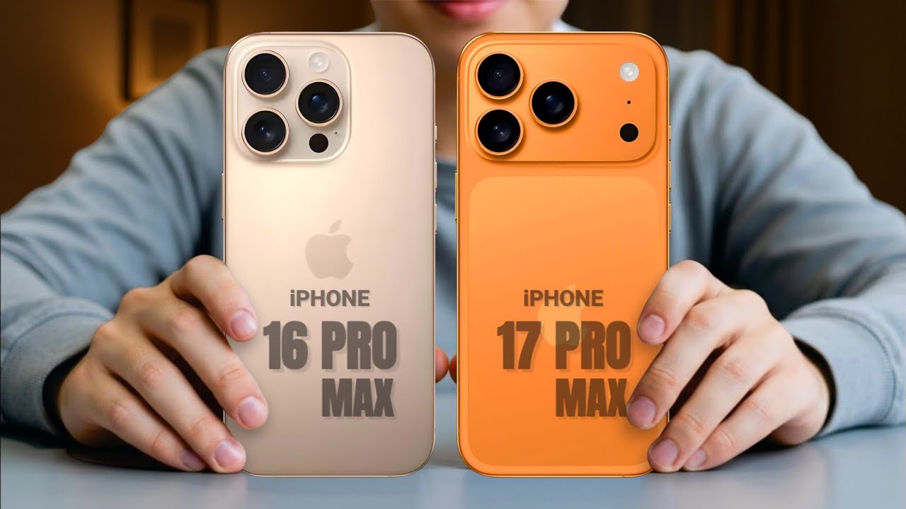 iPhone 17 Pro Max vs iPhone 16 Pro Max | Full Specs Review & Comparison 🔥