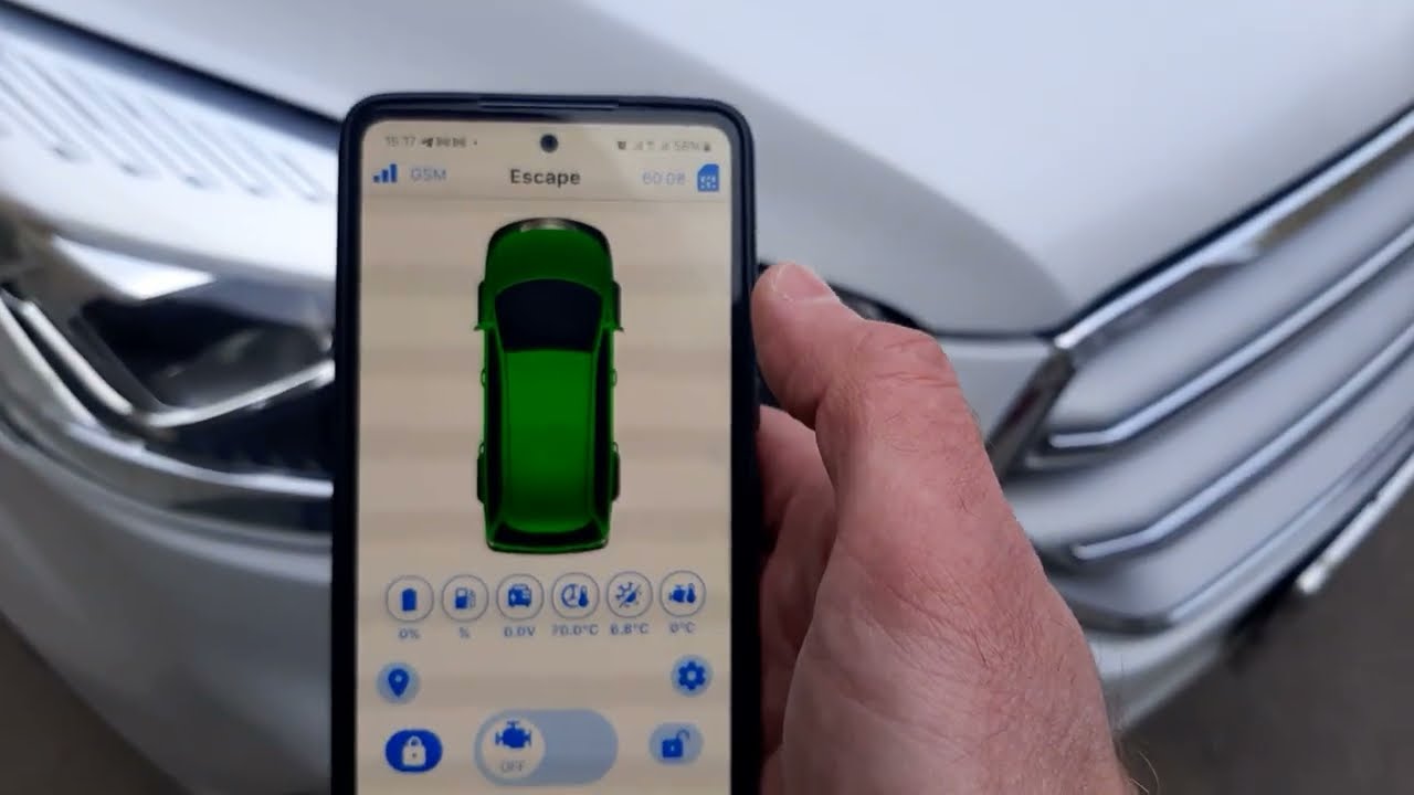 Дистанційний запуск Ford з додатку Android