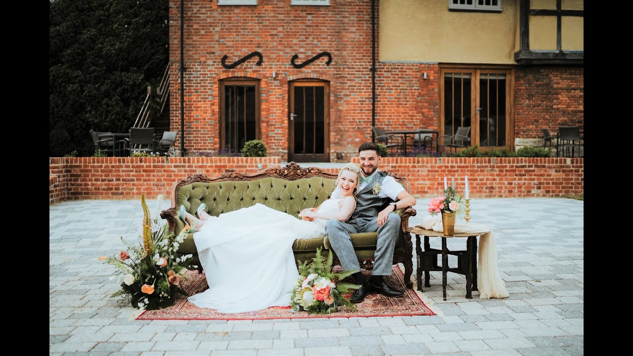 Luxury Modern Woodland Wedding at The Oak Barn, Frame Farm