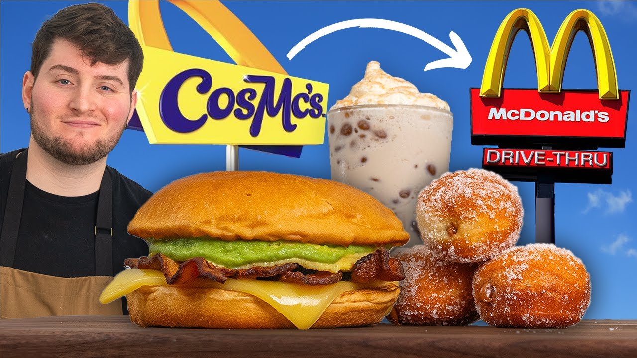 Готовим новое меню McDonald's дома! (Рецепты CosMc)