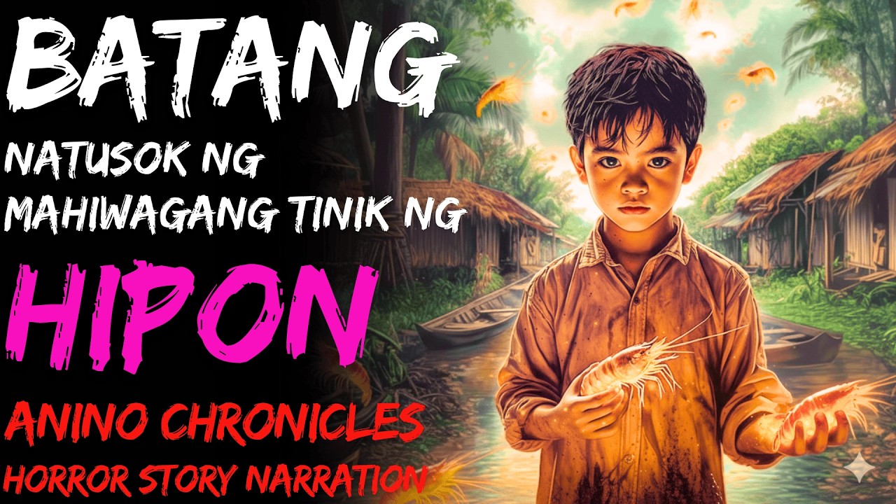 BATANG NATUSOK NG MAHIWAGANG TINIK NG HIPON  Kwentong Aswang  True Story