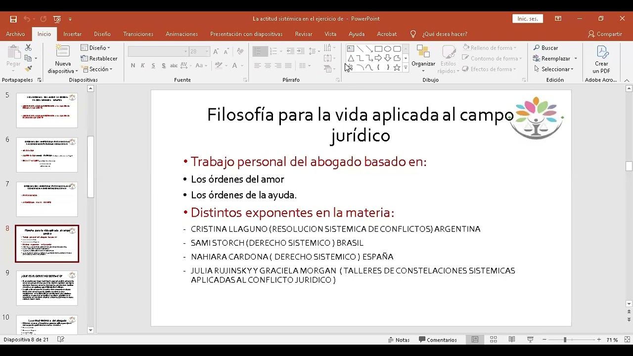 La actitud sistémica en el ejercicio de la abogacía