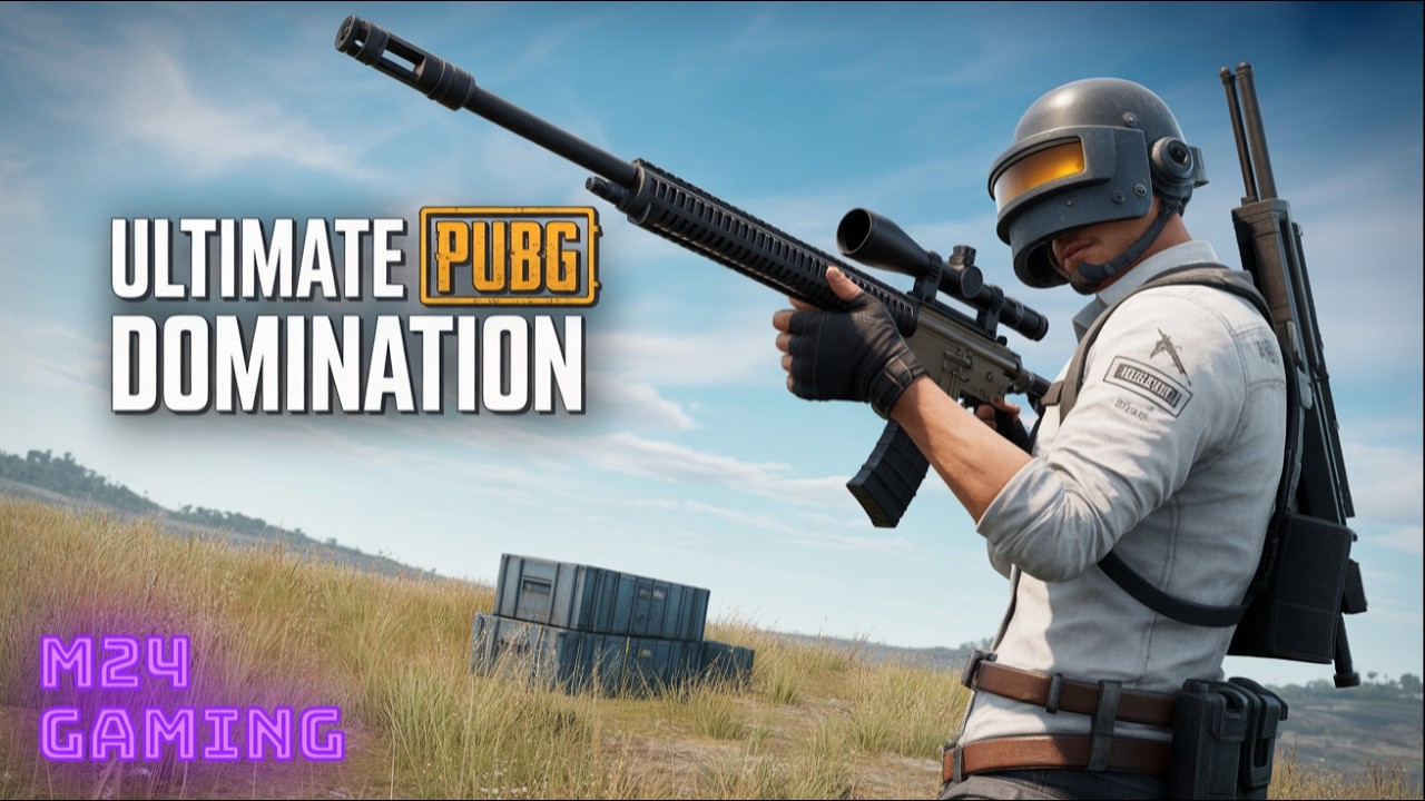 PUBG PC | Erangel Win The Map | M24 Gaming