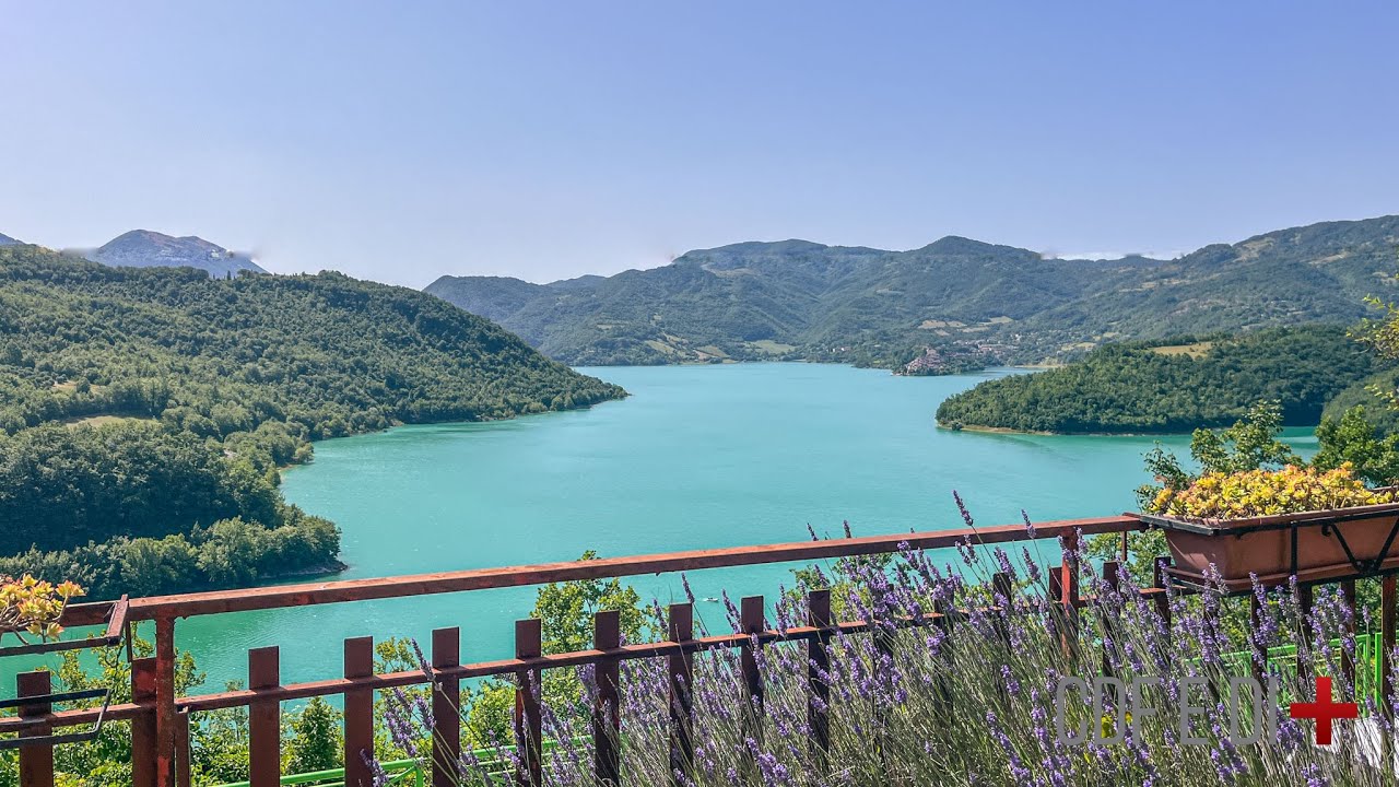 Visita dell'immobile | ROCCA SINIBALDA (RI), Italy | Valleverede, mini villino con vista sul lago